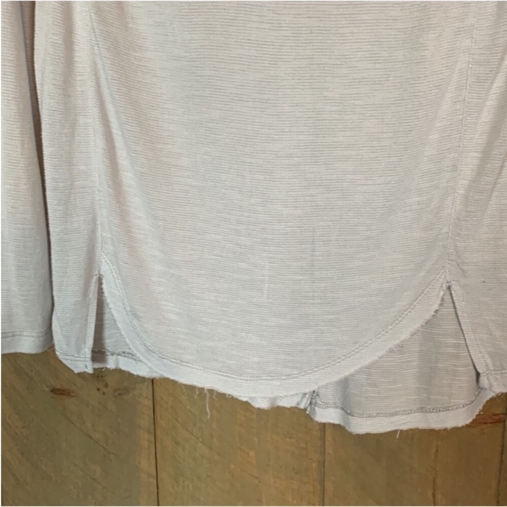 Free People dove gray Gatsby tunic top Size Small - Picture 10 of 12